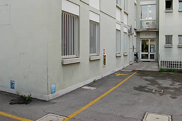 Anagrafe. Accesso posteriore all'edificio