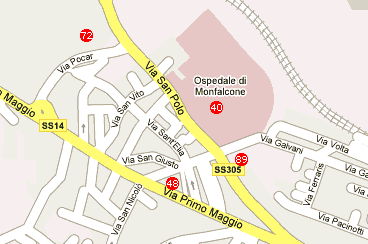 Mappa Monfalcone S. Polo